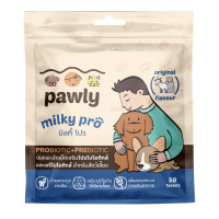ราคา นมแพะอัดเม็ดเสริมโปรไบโอติก Pawly Milky Pro (15759048048)