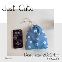 ราคา กระเป๋าเก็บของ กระเป๋าผ้า กระเป๋าหูรูด กระเป๋าแบบรูดเชือก ถุงรูดเชือก (17332411536)