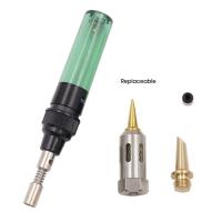 ราคา เครื่องบัดกรีถังแก๊สแบบพกพาหัวแร้งแก๊สแบบสี่ในหนึ่งเดียวหัวแร้งไร้สาย1300องศาบิวเทนหัวแร้งแก๊สปากกาบัดกรีบัดกรีบัดกรี (17102869064)