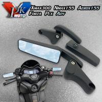 ราคา PK MOTO กระจกซิ่ง 4เหลี่ยม สีดำ YAMAHA รุ่น XMAX300 NMAX155 AEROX155 FORZA PCX ADV กระจกมองข้าง กระจกมอเตอร์ไซค์ 1คู่ (19398318164)