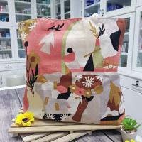 ราคา กระเป๋า Clarins spring awakening Eveil du printemps สีชมพูพีช ใบใหญ่ (19632491490)