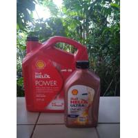 ราคา น้ำมันเครื่อง shell helix ultra 0w40 diesel shell helix power 0w40 diesel (8578423531)