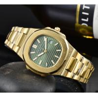 ราคา แบรนด์ชั้นนำที่หรูหรา Pat K Phippe นาฬิกาผู้ชายปฏิทินสายเหล็กรุ่น Geneve (16173960779)