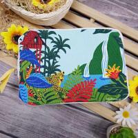 ราคา กระเป๋า CLARINS Argentina กระเป๋าทรงสี่เหลี่ยม ลายเสื้อดาว (18542541194)