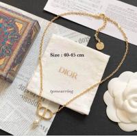 ราคา สร้อยคอ โชคเกอร์ CD Dior ดิออร์ งานออริ (20604692613)