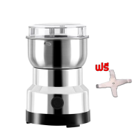 ราคา การอัพเกรดใหม่ SHOP เครื่องปั่นบด มีดสแตนเลส4ใบ บดเป็นผงได้ง่าย 150W สับอเนกประสงค์สแตนเลส เสียงรบกวนต่ํา เครื่องบดถั่ว เครื่องบดข้าวคั่ว เครื่องบดอาหาร เครื่องบดพริก เครื่องบด เครื่องบด เครื่องบดสับ 