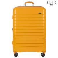 ราคา ELLE Travel Uniform Collection กระเป๋าเดินทางขนาดใหญ่ 28นิ้ว 100 โพลีคาร์บอเนต PC คันชักอะลูมิเนียม ล้อหมุน 360องศา ระบบซิปคู่ความปลอดภัยสูงและซิปขยาย (3343520099)