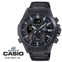 ราคา นาฬิกาข้อมือผู้ชาย ECB 30DC 1A Black สีดำเท่ สมาร์ท หน้าจอดิจิตอล สายเลส (20631898068)