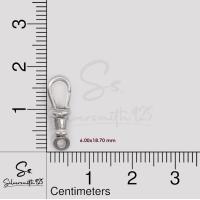 ราคา ตะขอสร้อย ตะข้อสร้อยห่วงหมุนได้ ตะขอเงิน 92 5 นำเข้าจากอิตาลี ตะขอสร้อยคอ ตะขอสร้อยข้อมือ (14920035819)