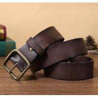 ราคา เข็มขัดหนังวัวแท้ นำเข้าจากอิตาลี Genuine Leather Belt made in Italy (9451514384)