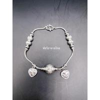 ราคา สร้อยข้อมือเงินลาวแท้ประดับดับลายต่างๆลายสวยราคาถูกพร้อมส่ง (16196167732)