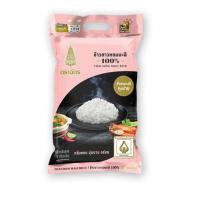 ราคา ตราฉัตร ข้าวหอมมะลิ 100 5 กก รหัส 891538 (20232085967)