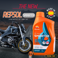 ราคา โฉมใหม่ REPSOL smarter น้ำมันสังเคราะห์แท้ 100 ขนาด1ลิตร รุ่นยอดนิยม RACING 4T 10W40 10W50 (8909905828)