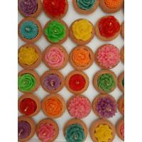 ราคา ผางประทีป เทียนถวายพระ เทียนดอกไม้ 8 สี แบบล้านนา 8 45 ชิ้น (12410574551)