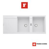 ราคา FRANKE ซิงค์ฟรากราไนท์ติดตั้งบนเคาน์เตอร์ รุ่น MRG 621 สีขาว (20559908458)