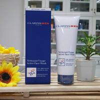 ราคา Clarins Men Active Face Wash 125ml โฟมล้างหน้าสำหรับผู้ชาย ผลิต02 2022 (7501168579)