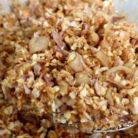 ราคา กากหมูกระเทียมเจียวในน้ำมัน กระเทียมเจียว กากหมู กากหมู เจียว (20565741253)