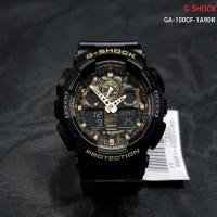 ราคา แท้ นาฬิกา ชาย casio g shock นาฬิกา นาฬิกาข้อมือผู้ชาย รุ่นGA 100CF 1A9DR casio watch for men ของแท้100 นาฬิกากันน้ำ100 สายเรซิ่นกันกระแทก CMG รับประกัน 1 ปี (20543604067)