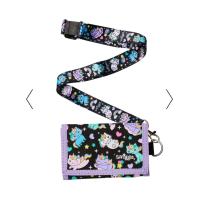 ราคา กระเป๋าตัง smiggle wallet with lanyard Sky Hi แมว (20042870356)