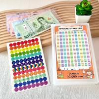 ราคา กล่องออมเงิน กล่องออมแบงค์ กระปุกออมเงิน พร้อมสติ๊กเกอร์ตารางออมเงิน (20176311772)