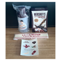 ราคา HERSHEY S LET S MOVE โกโก้โปรตีนผงชงดื่มสำเร็จรูป 1กล่อง Special Gift SET (20454933377)