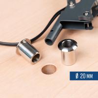 ราคา Lamp Bushing บูชสเตนเลสเสียบโคมไฟตั้งโต๊ะ ใช้กับรู Workbench ขนาด 3 4 นิ้ว 19 05 มม และ Festool MFT 20 มม Siam Woodworker (13592597759)