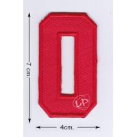 ราคา อาร์ม อาร์มปัก ตัวเลขติดแขนเสื้อโปโลpolo สีแดง แบบเย็บติด รีดติด (2179896285)
