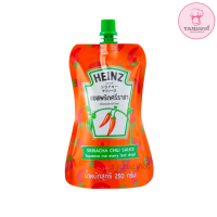 ราคา ซอสพริกศรีราชา ไฮนซ์ แบบถุงบีบ 250 กรัม ไฮนซ์ Heinz Squeeze ผลิตจากวัตถุดิบคุณภาพ พริกชี้ฟ้าบดข้น (20572332253)