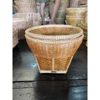 ราคา ตะกร้า กระบุงเงิน กระบุงไม้ไผ่ กระบุงใส่เงิน ตะกร้าใส่ตังค์ มีฝาปิด ใส่ได้ทั้งแบงค์ทั้งเหรียญ เก็บของ งานปราณีต ละเอียด กระบุง กระบุงเงิน (20503933524)