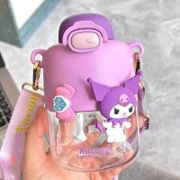 ราคา Jnan ซานริโอ ซีรีส์ Sanrio 820มล ขวดน้ำกระบอกน้ำมีหลอดแบบพกพาถ้วยน้ำเด็กพร้อมสายรัด Cinnamoroll Kuromi Melody (19087602958)