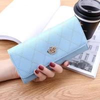 ราคา women new style large capacity ladies long wallet trendy thin fashion rhombus metal crown ผู้หญิงรูปแบบใหม่ความจุขนาดใหญ่กระเป๋าสตางค์ยาวอินเทรนด์บางรอมบัสแฟชั่นมงกุฎ (19783381565)