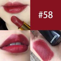 ราคา ของแท้ลิปสติกชาแนล Chanel Rouge Allure Velvet 43 58 136 ลิปกำมะหยี่ กันน้ำ สียอดฮิต ของขวัญสุดฮอต (17553629742)