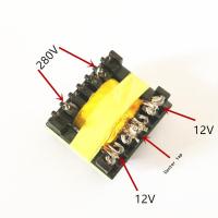 ราคา 400W 12V Step Up 280V EI40 EE40หม้อแปลงความถี่สูง Quasi Sine Wave แก้ไข Wave Inverter (16903015063)