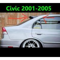 ราคา สีดำเงา สปอยเลอร์หลังคา Spoiler Civic ES 2001 2002 2003 2004 2005 (12027690878)