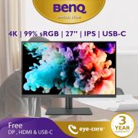 ราคา BenQ PD2705U 27นิ้ว 4K HDR10 IPS 99 sRGB USB C Graphic Design Monitor จอคอมงานกราฟฟิค จอมอนิเตอร์ 4k 27นิ้ว (15320239541)