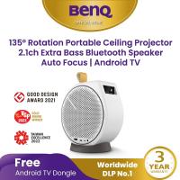 ราคา BenQ GV30 Mini LED Wireless Projector with Android TV and Bluetooth Speaker โปรเจคเตอร์พกพา โปรเจคเตอร์ wifi มินิโปรเจคเตอร์ 135 (10510711513)