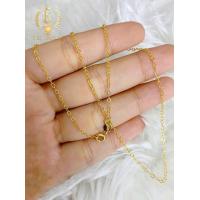 ราคา สร้อยคอทองคำแท้ 9K อิตาลี ลายโซ่โอ 1 8 มิล (18031089394)