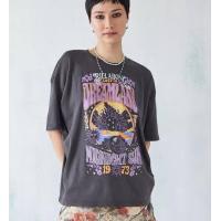 ราคา Billabong UO ผู้หญิงแขนสั้นแบบหลวมเสื้อยืดพิมพ์ลาย0180660390098 (18785311788)