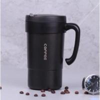 ราคา แก้วกาแฟมีหูจับ เก็บความเย็น ความร้อน พร้อมฝาปิด COFFEE 580ml (19661474172)