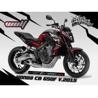 ราคา สติ๊กเกอร์แต่งลายรถ HONDA CB 650F V 1 ปี 2015 ลาย หมาป่า (3727734187)