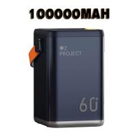 ราคา จัดส่งจากประเทศไทย Large capacity power bankพาวเวอร์แบงค์ความจุสูงขนาด 66W ความจุสูง 60000mAh ชาร์จเร็ว สามารถนำขึ้นเครื่องได้ พอร์ต 4USB พาวเวอร์แบ (20766258251)