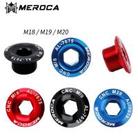 ราคา MEROCA ฝาปิดขาจานกระโหลกกลวง อลูมิเนียม CNC Screw Mountain Bike Crank Cover Screws M18 M19 M20 Bolt For SHIMANO Iamok (11175977349)