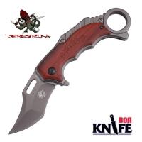 ราคา มีดพก Derespina Knives Karambit ขนาด 23cm มีดเดินป่า มีดคารัมบิต มีดพับ มีดควง (12815405730)