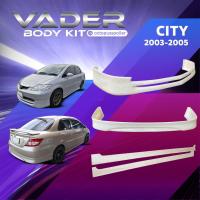 ราคา ชุดแต่งรถยนต์สเกิร์ตหน้า Honda City 2003 2005 ทรง Modulo งานดิบ ABS เข้ารูปติดตั้งง่าย (17794975416)