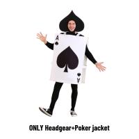 ราคา ชุดจั๊มสูท คอสเพลย์ Alice in Wonderland Ace of Spades เหมาะกับปาร์ตี้ฮาโลวีน สําหรับเด็ก และผู้ใหญ่ (20265152028)