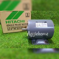ราคา HITACHI มอเตอร์ไฟฟ้า 220V รุ่น EFOU KT 1 4HP 4P 1 4แรงม้า 0 2kW ความเร็วรอบ 1440 รอบ นาที MOTOR มอเตอร์ จัดส่ง KERRY (18325484510)