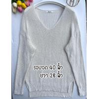 ราคา เสื้อไหมพรม เสื้อกันหนาว คาร์ดิแกน สเวตเตอร์ มือ 2 เสื้อแฟชั่น เสื้อมือสอง งานแบรด์ ZARA Uniqlo American holic ถ่ายจากสินค้าจริงทุกตัว (19847581557)