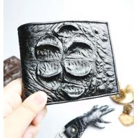 ราคา กระเป๋าสตางค์หนังจระเข้แท้ กระเป๋าหนังจระเข้แท้ กระเป๋าหนังแท้ ส่วนโหนกหัว แถมมือจระเข้ รับประกันสินค้า ไม่แท้ยินดีคืนเงิน (10596797836)