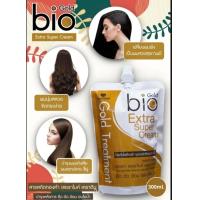 ราคา สินค้าขายดีมาก ของแท้ ถุงใหญ่ ไบโอ ทรีทเม้นท์ ทองคำ เซอราไมค์และเคราติน ฟื้นฟูผมเสีย ผมพังจากการทำสี เคมีทุกชนิด 300ml (19494759568)