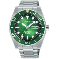 ราคา นาฬิกาข้อมือผู้ชาย ALBA Automatic รุ่น AL4447X สายยาง Silicone AL4443X สายเหล็ก Stainless AL4441X สายยาง Silicone AL4437X สายเหล็ก Stainless สีหน้าปัด Green black gradation (19948045897)